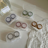 Estuche para lentes de contacto de color para minorías pequeñas